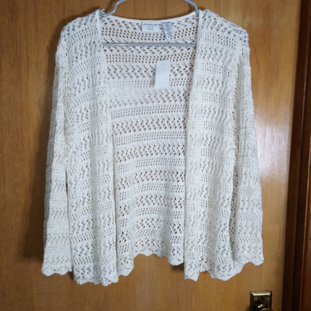 New Covington sweater pearled cream